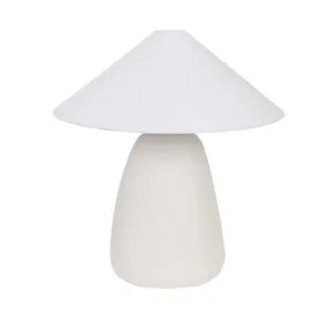 Lorne Pebble Table Lamp - White Sand - Ivory by null, a Table & Bedside Lamps for sale on Style Sourcebook
