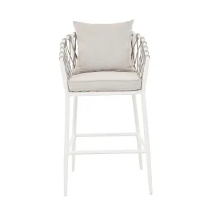 Maui Barstool - Frost - White by null, a Outdoor Chairs for sale on Style Sourcebook