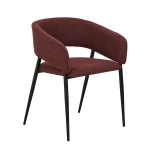 Eliza Dining Armchair - Port - Black by null, a Chairs for sale on Style Sourcebook