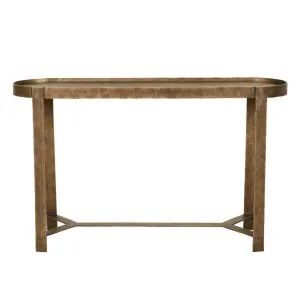 Amelie Halo Console - Antique Brass by null, a Console Table for sale on Style Sourcebook