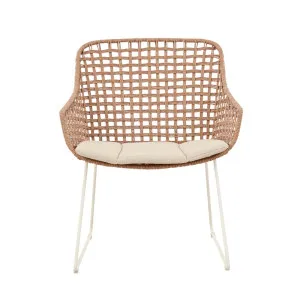 Aspen Lodge Occasional Chair - Safari Weave - Ivory by null, a Outdoor Chairs for sale on Style Sourcebook