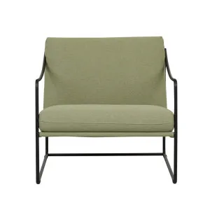 Allegra Outdoor Sofa Chair - Moss - Black by null, a Outdoor Chairs for sale on Style Sourcebook