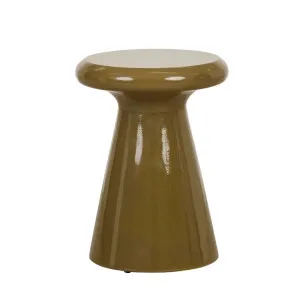 Seville Podium Large Side Table - Olive by null, a Tables for sale on Style Sourcebook