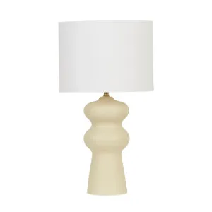 Lorne Vally Table Lamp - Butter by null, a Table & Bedside Lamps for sale on Style Sourcebook