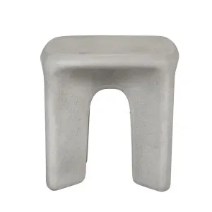Petra Arch Side Table - Linen by null, a Tables for sale on Style Sourcebook