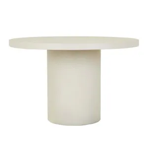 Petra Round Dining Table - Ivory by null, a Tables for sale on Style Sourcebook