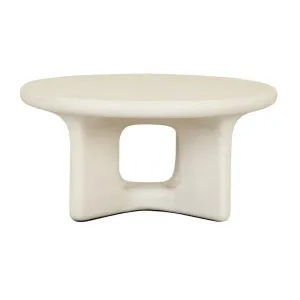 Petra Round Coffee Table - Ivory by null, a Tables for sale on Style Sourcebook
