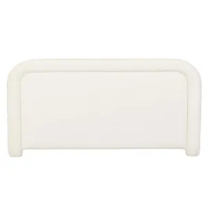 Almos Chubby Bedhead - Ivory Boucle by null, a Bed Heads for sale on Style Sourcebook