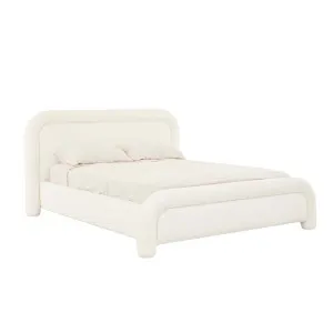 Almos Chubby Bed - Ivory Boucle by null, a Bed Heads for sale on Style Sourcebook