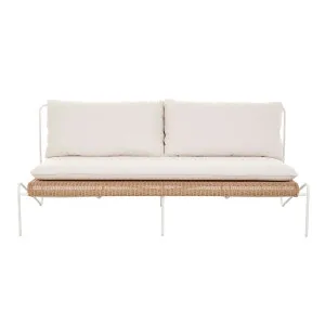 Fleur 3 Seater Sofa - Bone - Honey by null, a Outdoor Sofas for sale on Style Sourcebook