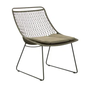 Corsica Sleigh Occasional Chair - Emerald - Moss by null, a Outdoor Chairs for sale on Style Sourcebook