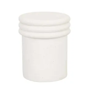 Hanson Round Side Table - White Speckle by null, a Side Table for sale on Style Sourcebook