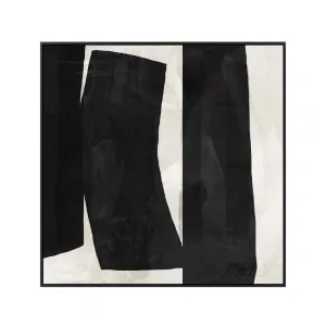 Inkstrokes Hand-Painted Wall Art - Black by null, a Mirrors for sale on Style Sourcebook