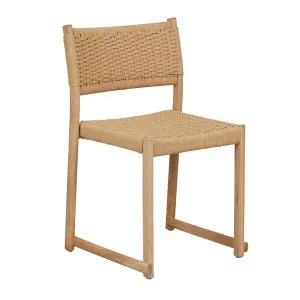 Anton Dining Chair - Natural Papercord - Light Oak by null, a Chairs for sale on Style Sourcebook