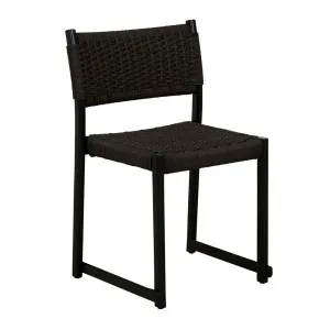 Anton Dining Chair - Black Papercord - Black Oak by null, a Chairs for sale on Style Sourcebook