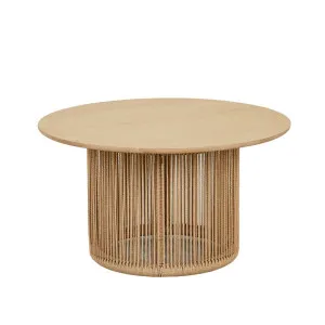 Anton Rope Coffee Table - Light Oak - Natural Papercord by null, a Coffee Table for sale on Style Sourcebook