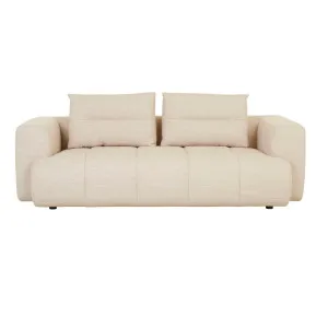 Sidney Tullio 3 Seater Sofa - Natural Speckle by null, a Sofas for sale on Style Sourcebook