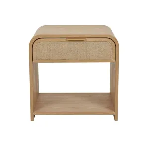 Chloe Arc Bedside - Natural Ash by null, a Bedside Tables for sale on Style Sourcebook