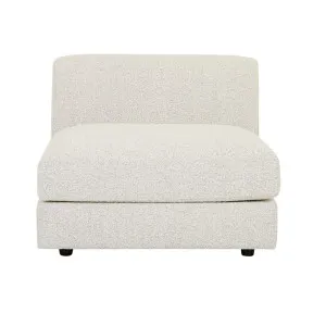 Madrid Curve 1S Centre Sofa - Grey Speckle Boucle by null, a Sofas for sale on Style Sourcebook