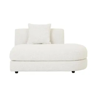 Madrid Curve 1S Centre Sofa - Grey Speckle Boucle by null, a Sofas for sale on Style Sourcebook