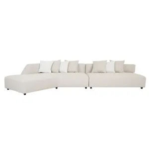Madrid Edge Left Chaise Set - Stone Tweed - Polar by null, a Sofas for sale on Style Sourcebook