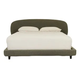 Madrid Mondo Bed - Moss Boucle by null, a Bed Heads for sale on Style Sourcebook