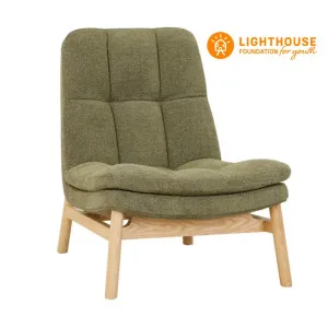 Kip Occasional Chair - Leek Green - Natural Ash by null, a Chairs for sale on Style Sourcebook