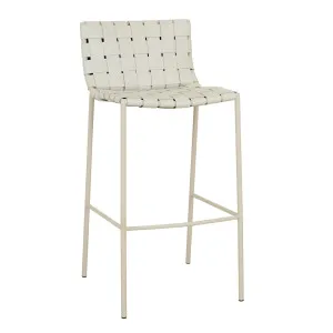 Everly Barstool - Linen Grey - Matt Linen Grey by null, a Bar Stools for sale on Style Sourcebook