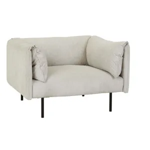 Felix Fold 1 Seater Sofa - Windy Grey by null, a Chairs for sale on Style Sourcebook