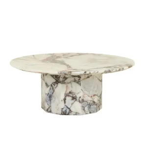 Atlas Decagon Coffee Table - Matt Ocean Marble by null, a Coffee Table for sale on Style Sourcebook
