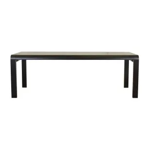 Charles Dining Table - Matt Dark Oak by null, a Dining Tables for sale on Style Sourcebook
