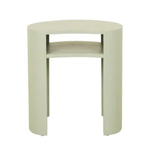 Oberon Curve Side Table - Sage by null, a Bedside Tables for sale on Style Sourcebook