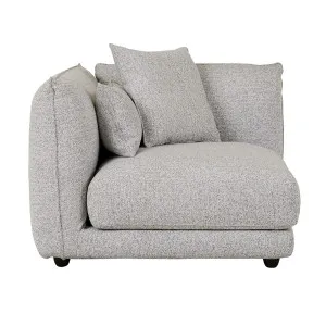 Felix Crest 1 Seater Corner Sofa - Cloud Speckle by null, a Sofas for sale on Style Sourcebook