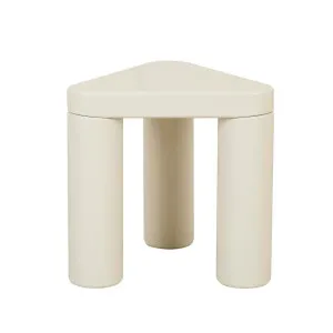 Frankie Tri Side Table - Gloss Fossil by null, a Side Table for sale on Style Sourcebook