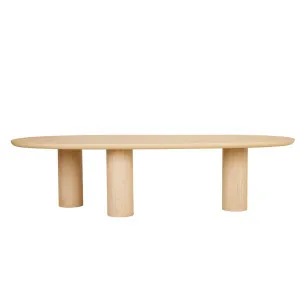 Seb Curve Dining Table - Oak by null, a Dining Tables for sale on Style Sourcebook