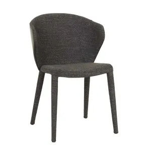 Theo Dining Chair - Lead Speckle - Black by null, a Chairs for sale on Style Sourcebook