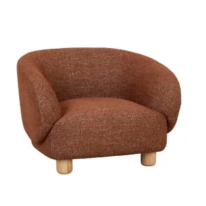 Flo Occasional Chair - Brick - Natural Ash by null, a Chairs for sale on Style Sourcebook