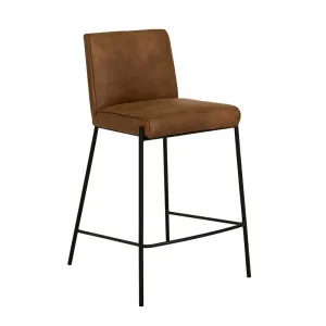 Lola Barstool - Tan - Black by null, a Bar Stools for sale on Style Sourcebook