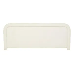 Almos Chubby Bedhead Wide - Ivory Boucle by null, a Bed Heads for sale on Style Sourcebook