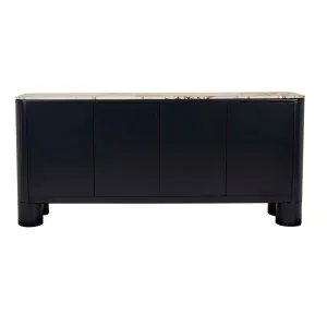 Frankie Marble Buffet - Matt Ocean Marble - Gloss Navy by null, a Sideboards, Buffets & Trolleys for sale on Style Sourcebook