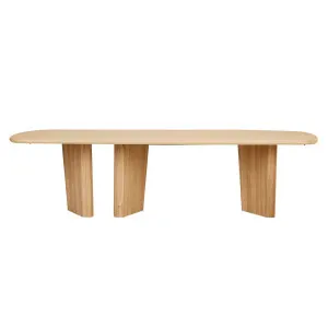 Jasper Asymmetric Dining Table - Oak by null, a Dining Tables for sale on Style Sourcebook