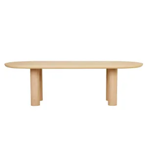 Seb Oval Four Leg Dining Table - Oak by null, a Dining Tables for sale on Style Sourcebook