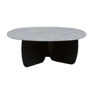 Sketch Eden Coffee Table - White Marble - Black Onyx by null, a Coffee Table for sale on Style Sourcebook