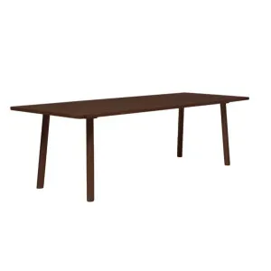 Natadora Coco Dining Table - Smoked Oak by null, a Dining Tables for sale on Style Sourcebook