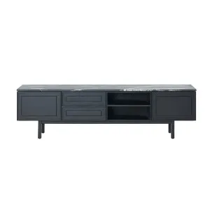 Sketch Yorke Marble ETU - Black Marble - Black Onyx by null, a Entertainment Units & TV Stands for sale on Style Sourcebook