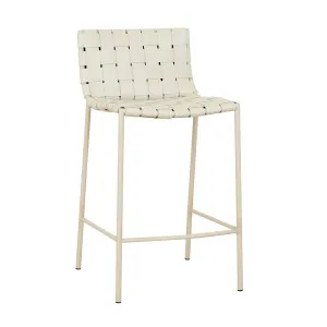 Everly Barstool - Linen Grey - Matt Linen Grey by null, a Bar Stools for sale on Style Sourcebook