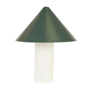 Easton Tipi Table Lamp - Moss - Matt Ivory by null, a Table & Bedside Lamps for sale on Style Sourcebook
