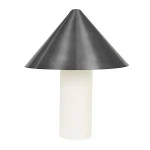Easton Tipi Table Lamp - Chrome - Matt Ivory by null, a Table & Bedside Lamps for sale on Style Sourcebook