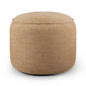 Ethnicraft Outdoor Donut Ottoman - Marsala Check by null, a Outdoor Benches for sale on Style Sourcebook