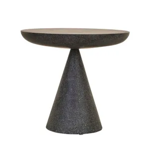 Livorno Luna Cafe Table - Black Speckle by null, a Tables for sale on Style Sourcebook